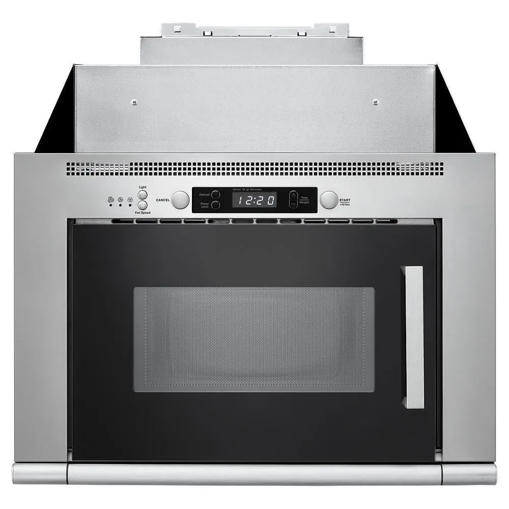 Amana UMH50008HS 0.8 Cu. Ft. Space-Saving Microwave Hood Combination Microwave Ovens smart sensor microwave oven