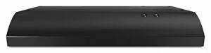 Amana UXT2030ADB 30" Range Hood With The Fit System - Black Ducted Hoods under cabinet ducted hood