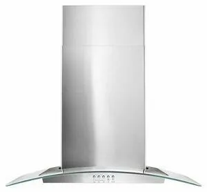 Amana WVW51UC0FS 30" Concave Glass Wall Mount Range Hood - Stainless Steel Ventilation Range Hoods high suction kitchen exhaust hood