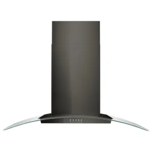 Amana WVW51UC6HV 36" Concave Glass Wall Mount Range Hood Ductless Hoods filterless ductless hood for apartment