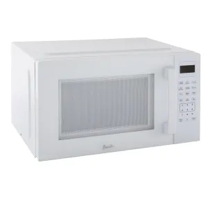 Avanti MT150V0W Avanti 1.5 Cu. Ft. Microwave Oven - White / 1.5 Cu. Ft. Countertop Microwaves compact countertop microwave oven