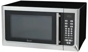 Avanti MT16K3S 1.6 Cf Touch Microwave - Black W/Stainless Steel Door Front And Handle Countertop Microwaves compact countertop microwave oven