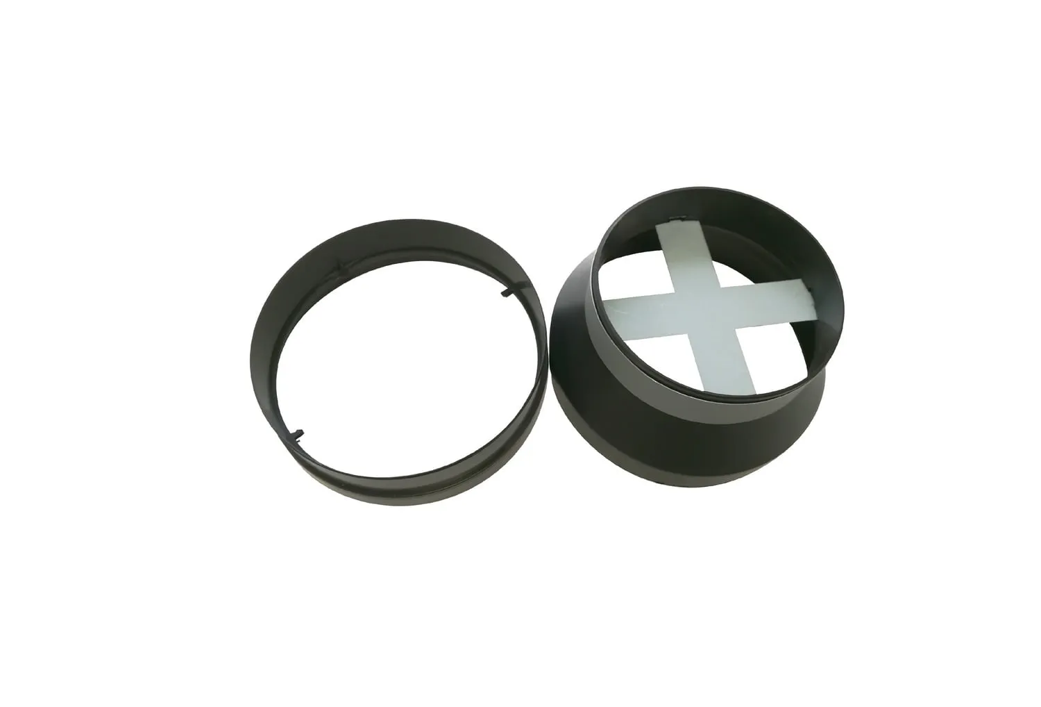 Bertazzoni 901544 Flow Through Restrictor For Kmc Models - 300 Cfm Nero Hood Accessories universal vent hood kits