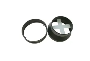 Bertazzoni 901544 Flow Through Restrictor For Kmc Models - 300 Cfm Nero Hood Accessories universal vent hood kits