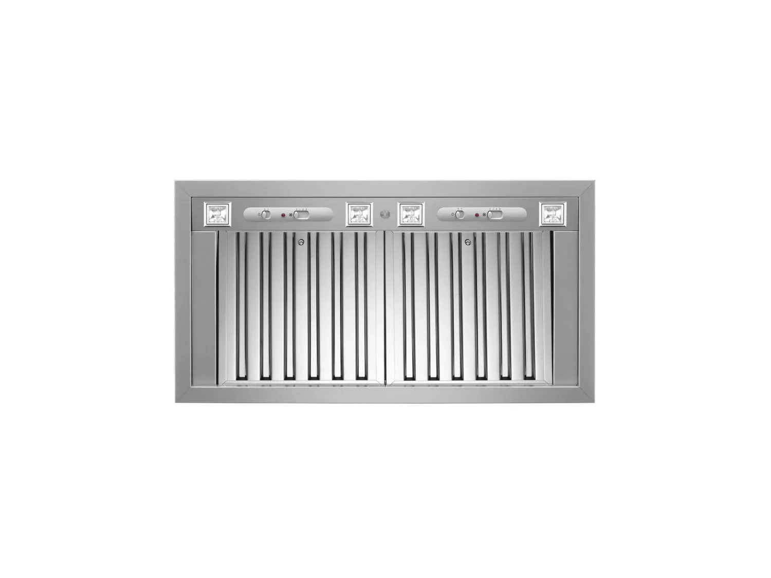 Bertazzoni KIN36PROX 36 Insert Hood, 2 Motors 1000 Cfm Stainless Steel Ductless Hoods filterless ductless hood for apartment
