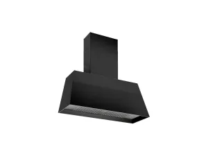 Bertazzoni KMC30NE 30'' Contemporary Canopy Hood, 1 Motor 600 Cfm Nero Matt Ventilation Range Hoods high suction kitchen exhaust hood
