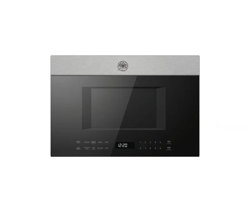 Bertazzoni KOTR24XV 24" Over The Range Microwave Oven Stainless Steel Microwave Ovens smart sensor microwave oven