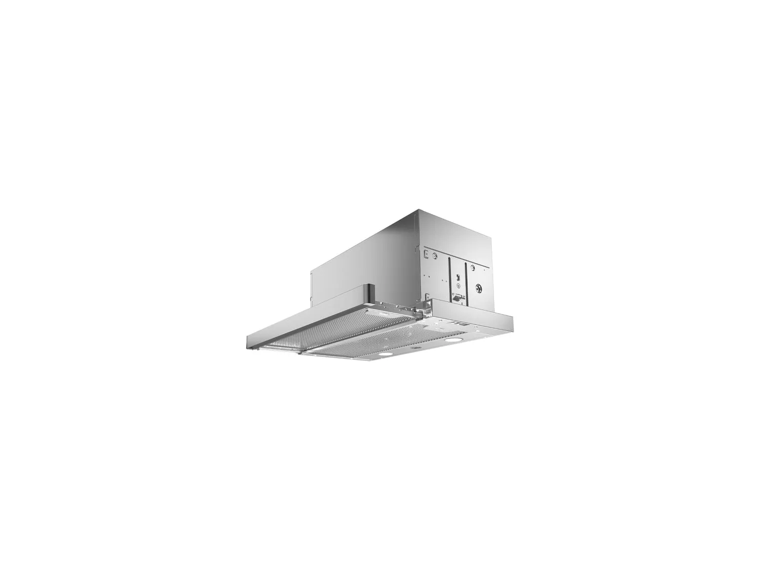 Bertazzoni KTV24XV 24 Telescopic Extension Visor Hood, 1 Motor 300 Cfm Stainless Steel Ventilation Range Hoods high suction kitchen exhaust hood