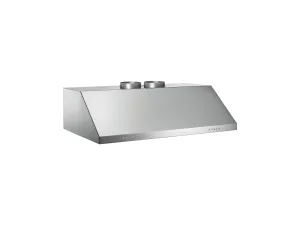 Bertazzoni KU36PRO2X14 36 Wallmount Undermount Canopy Hood 2 Motors Stainless Steel Ventilation Range Hoods high suction kitchen exhaust hood
