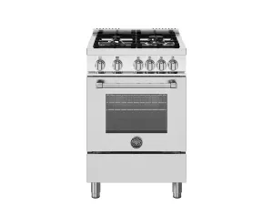 Bertazzoni MAS244GASXV 24 Inch All Gas Range, 4 Burners Stainless Steel Professional Ranges 6 burner professional gas range