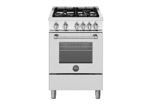 Bertazzoni MAS244GASXVLP Master 24" Range All Gas Ss Professional Ranges 6 burner professional gas range