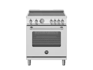 Bertazzoni MAS304CEMXV 30 Inch Electric Range, 4 Heating Zones, Electric Oven Stainless Steel Professional Ranges 6 burner professional gas range
