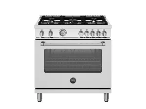 Bertazzoni MAS365GASXV 36 Inch All Gas Range, 5 Burners Stainless Steel Professional Ranges 6 burner professional gas range