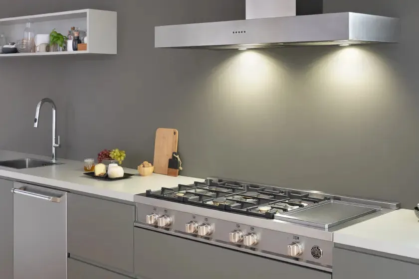 Bertazzoni MAST304QBXT 30 Drop-In Gas Cooktop 4 Brass Burners Stainless Steel