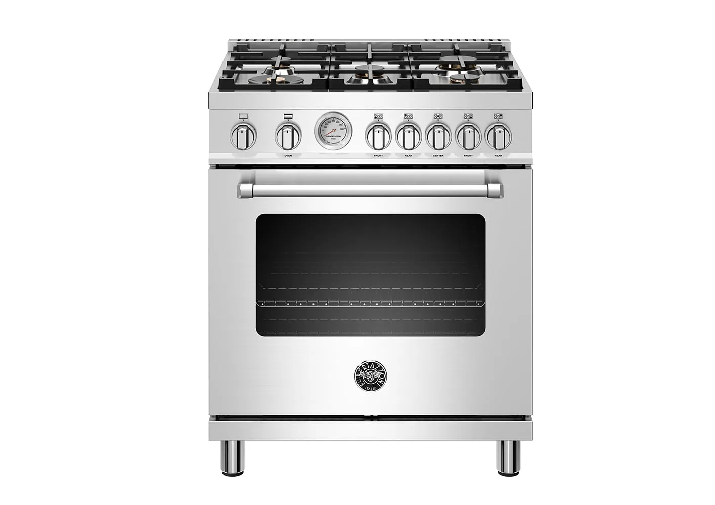 Bertazzoni MAST305GASXELP 30" Master Series Range - Gas Oven - 5 Aluminum Burners - Lp Version Professional Ranges commercial oven for home kitchen