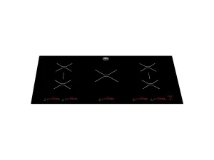 Bertazzoni P365IAE 36 5 Induction Zones Cooktop Nero Induction portable induction cooktop double burner