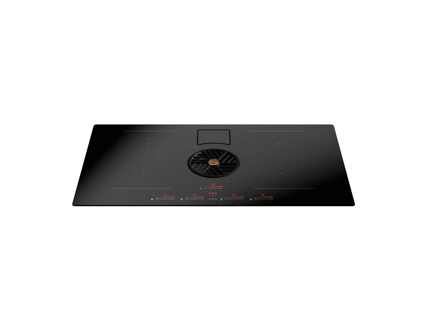 Bertazzoni PE364IDDNET 36" Induction Downdraft Cooktop Black Glass Nero Electric slide-in electric cooking range