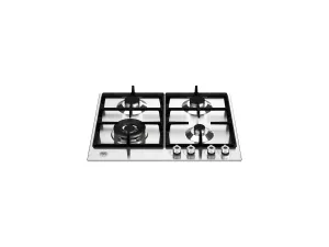 Bertazzoni PROF244CTXV 24 Front Control Gas Cooktop 4 Burners Stainless Steel Cooktops stainless steel gas cooktop