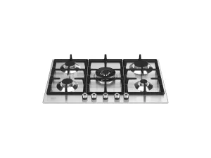 Bertazzoni PROF305CTXV 30 Front Control Gas Cooktop 5 Burners Stainless Steel Gas natural gas range with griddle