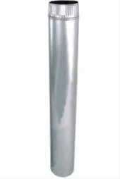 Best Range Hoods 407 7" Round X 24" Length Duct Hood Accessories ducting kits for kitchen hoods
