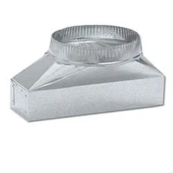 Best Range Hoods 412H 3-1/4" X 10" To 7" Round; Vertical Discharge (412H Replaces 412). Hood Accessories ducting kits for kitchen hoods