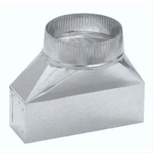 Best Range Hoods 413 3-1/4" X 10" To 8" Round Transition; Vertical Discharge Hood Accessories ducting kits for kitchen hoods