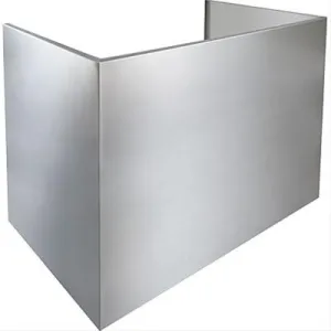 Best Range Hoods AEWPD318SBE 18" Flue Cover For 9' Ceiling - Extended Depth Hood Accessories ducting kits for kitchen hoods
