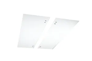Best Range Hoods AGPCC34W Optional White Glass Panels For Cirrus Iq/E Range Hoods Hood Accessories ducting kits for kitchen hoods