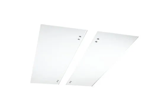 Best Range Hoods AGPCC34W Optional White Glass Panels For Cirrus Iq/E Range Hoods Hood Accessories ducting kits for kitchen hoods
