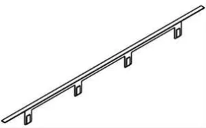 Best Range Hoods ATKD36SB 36" Range Trim Kit Range Accessories range burner grate replacements