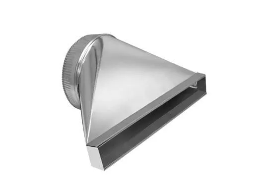 Best Range Hoods AVDKD8 1-7/8" X 19" Transition To 8" Round Range Accessories stove ignition switch kits
