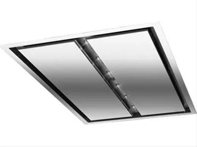 Best Range Hoods CC34IQSB Cirrus 43-1/4 Inch Brushed Stainless Steel Ceiling Mounted Range Hood With 800 Max Cfm Iq6 Internal Blower Ventilation Range Hoods high suction kitchen exhaust hood