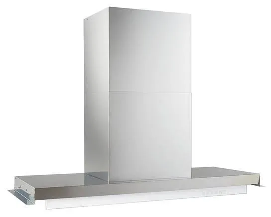 Best Range Hoods CC45E90SB Cc45 Built-In 34-Inch Brushed Stainless Steel Chimney Hood With External Blower Options Ventilation Range Hoods high suction kitchen exhaust hood
