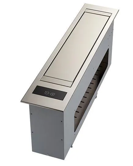 Best Range Hoods DC54MSB Slot 21-Inch Stainless Steel Downdraft Built-In Kitchen Ventilation 300 Max Cfm To 650 Max Cfm Ventilation Range Hoods high suction kitchen exhaust hood