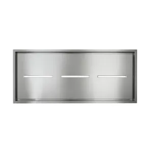 Best Range Hoods HBC163ESS 63-Inch Brushed Stainless Steel Ceiling Mounted Range Hood With Led Light, Choice Of Blowers Sold Separately (Hbc1 Series) Ducted Hoods high cfm ducted range hood