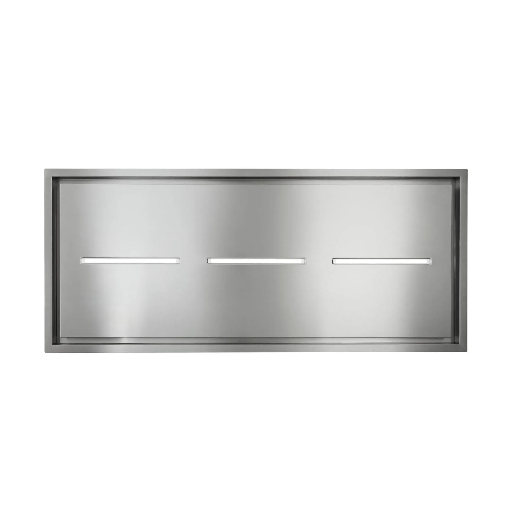 Best Range Hoods HBC163ESS 63-Inch Brushed Stainless Steel Ceiling Mounted Range Hood With Led Light, Choice Of Blowers Sold Separately (Hbc1 Series) Ducted Hoods high cfm ducted range hood