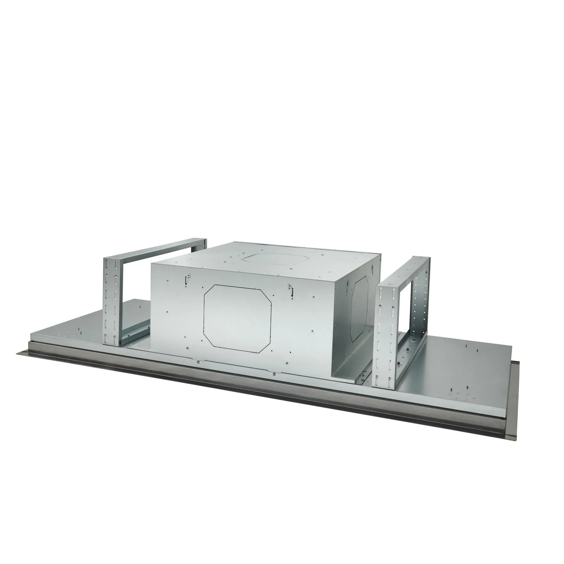 Best Range Hoods HBC163ESS 63-Inch Brushed Stainless Steel Ceiling Mounted Range Hood With Led Light, Choice Of Blowers Sold Separately (Hbc1 Series)