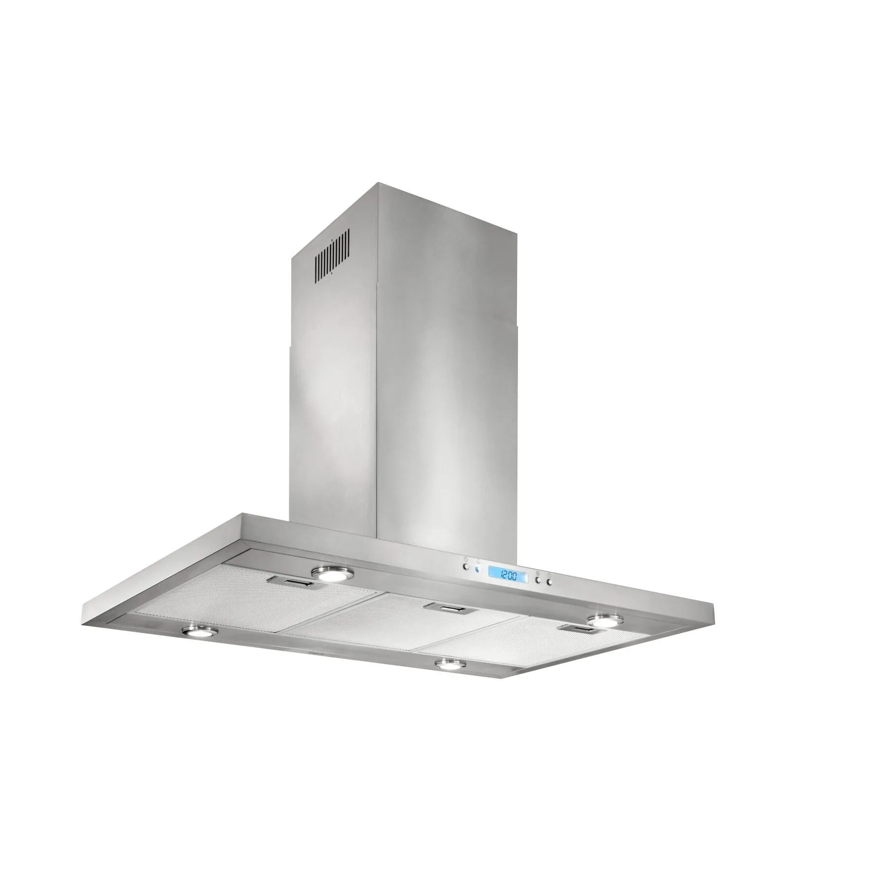 Best Range Hoods IBF4I36SB 36-Inch 400 Max Blower Cfm Stainless Steel Island Range Hood (Ibf4I Series) Ventilation Range Hoods high suction kitchen exhaust hood