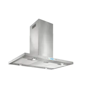 Best Range Hoods IBF4I36SB 36-Inch 400 Max Blower Cfm Stainless Steel Island Range Hood (Ibf4I Series) Ventilation Range Hoods high suction kitchen exhaust hood