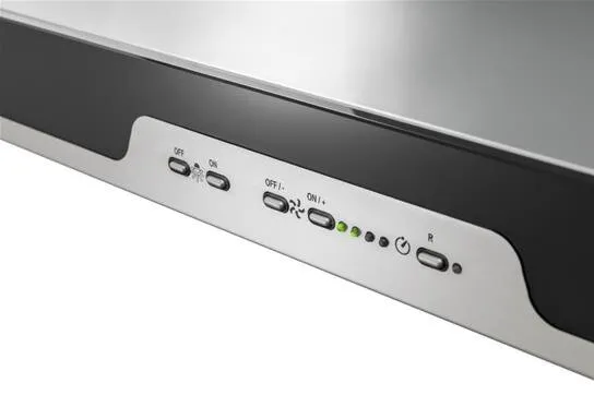 Best Range Hoods IC34E100SB Ic34 - 39-3/8" X 27-5/8" Stainless Steel Island Range Hood With A Choice Of Iq6, External Or In-Line Blowers, 300 To 1650 Max Cfm