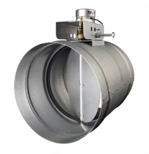 Best Range Hoods MD10S 10" Automatic Make-Up Air Damper - Damper Only Hood Accessories ducting kits for kitchen hoods
