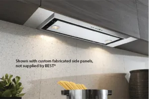 Best Range Hoods P195P1M70SB6 28-5/16" Ss Range Hood W/ Internal P6 650 Max Cfm Blower Ventilation Range Hoods high suction kitchen exhaust hood