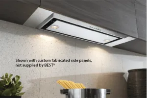 Best Range Hoods P195P2M70SB 28-5/16" Ss Range Hood W/Internal P12 Blower 1300 Max Cfm Ventilation Range Hoods high suction kitchen exhaust hood