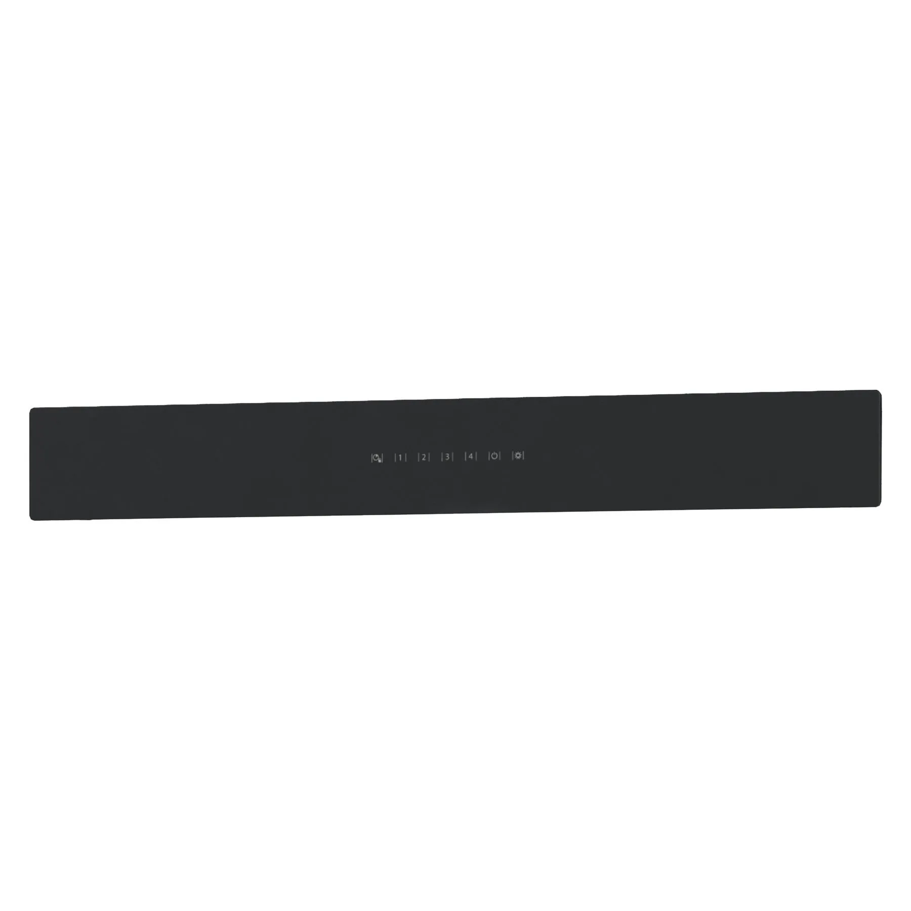 Best Range Hoods SV09953BL Ucb3 30'' Front Glass Panel Black Hood Accessories charcoal filters for range hoods
