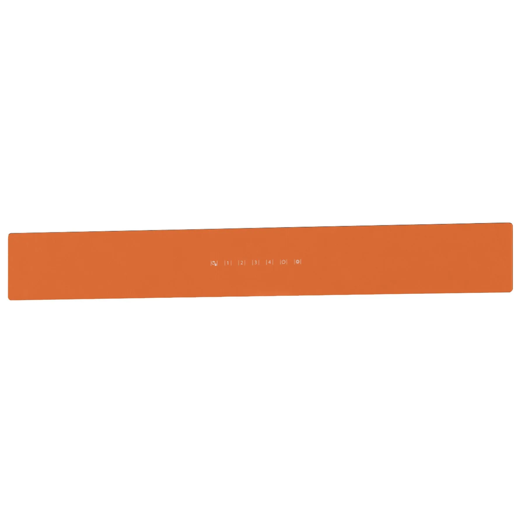 Best Range Hoods SV09953OR Ucb3 30'' Front Glass Panel Orange Hood Accessories charcoal filters for range hoods