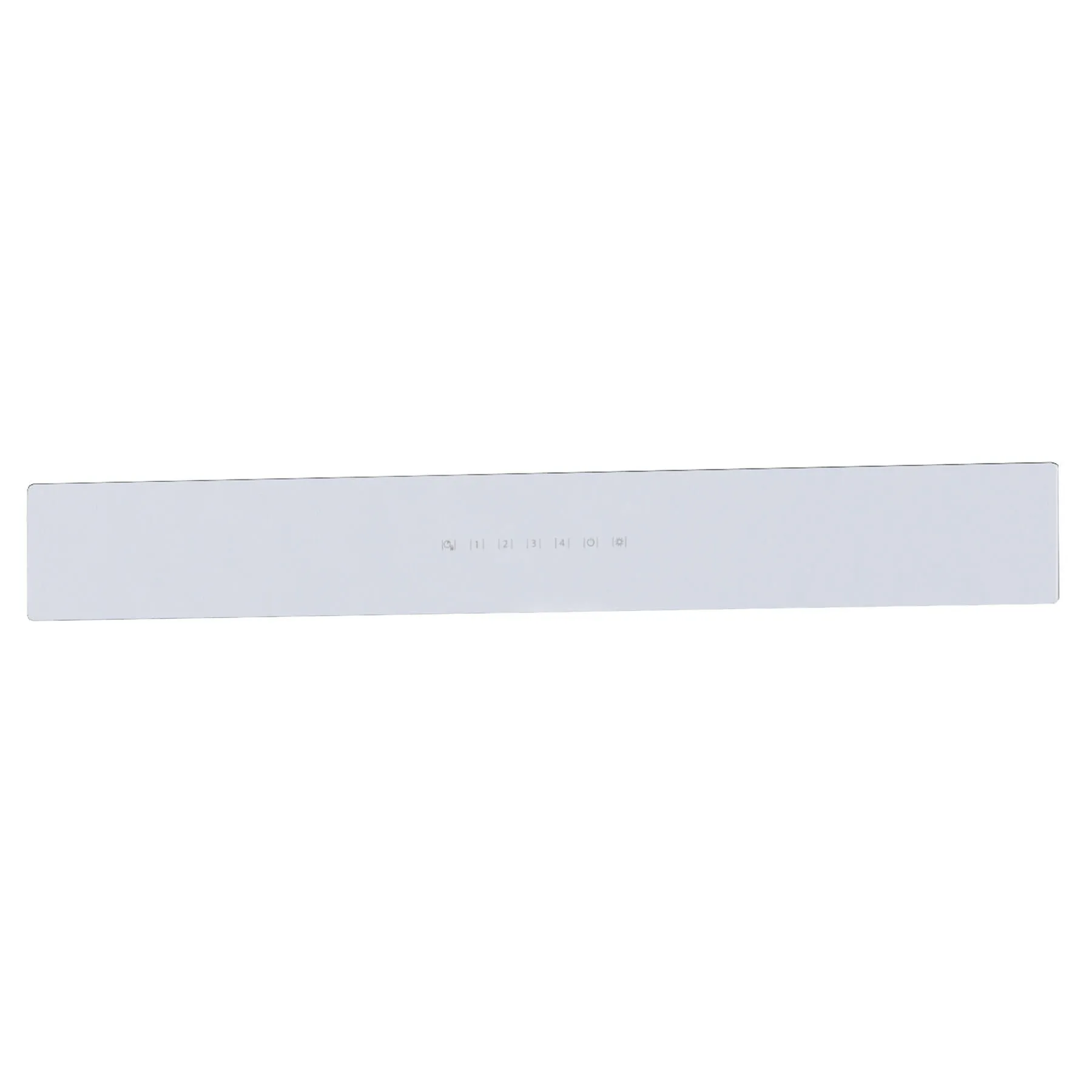 Best Range Hoods SV09953WH Ucb3 30'' Front Glass Panel White Hood Accessories charcoal filters for range hoods