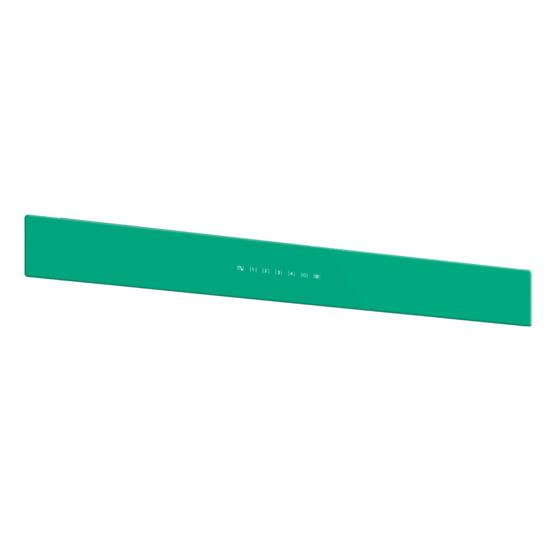 Best Range Hoods SV09955EM Wcb3 30'' Front Glass Panel Emerald Hood Accessories charcoal filters for range hoods