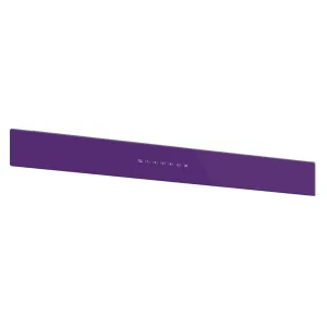 Best Range Hoods SV09955PU Wcb3 30'' Front Glass Panel Purple Hood Accessories charcoal filters for range hoods