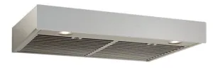 Best Range Hoods UCB3I30SBS Ispira 30-In. 550 Max Cfm Stainless Steel Under-Cabinet Range Hood With Purled&#8482; Light System And Brushed Grey Glass, Energy Star Certified Ductless Hoods filterless ductless hood for apartment