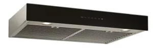 Best Range Hoods UCB3I36SBB Ispira 36-In. 550 Max Cfm Stainless Steel Under-Cabinet Range Hood With Purled&#8482; Light System And Black Glass, Energy Star Certified Ventilation Range Hoods high suction kitchen exhaust hood